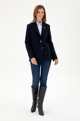 Женская темно-синяя куртка Неожиданная скидка в корзине - U.s. polo assn фото 4