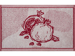 Полотенце махровое 1с105.413ж1 Арт-гранат(бордо1) 50х30 см