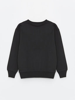 Bisiklet Yaka Harvard University Bask?l? Uzun Kollu Erkek ?ocuk Sweatshirt - Waikiki фото 2