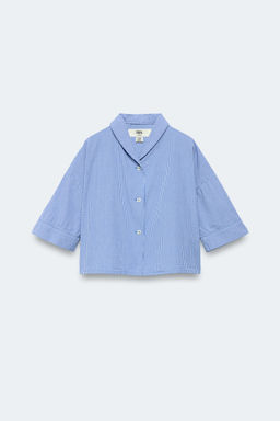 6-14 A?OS/ CAMISA CUADRO VICHY LIMITED EDITION / Azul