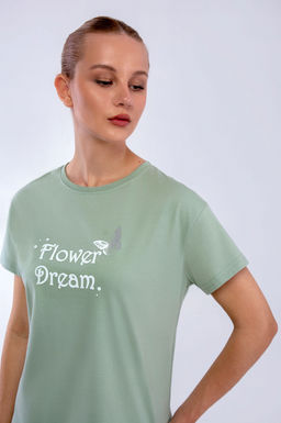 Арт. 9157 Пижама с шортами 42-50 (5 шт) Цвет:полынь - Калинка фото 2