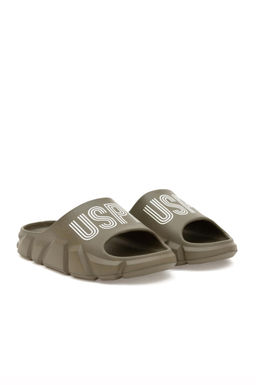 Erkek Haki Terlik Sepette S_rpriz _ndirim