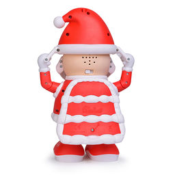Игрушка музыкальная "Танцор Мороз" (свет, звук)  в коробке