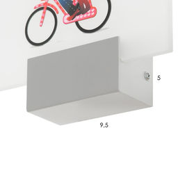 Бра Влюбленная пара LED 6 Вт 4000К белый 19.5?6?19.5 см