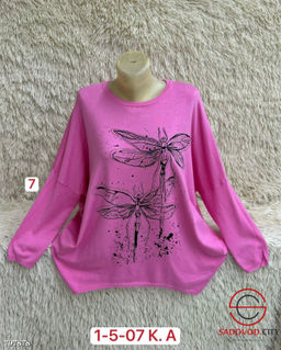Свитер женский со стрекозами - Bruno фото 2