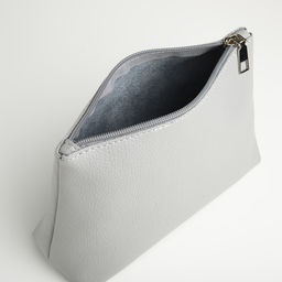 Сумка - мешок женская TEXTURA, на магните, с косметичкой, 36×10×27 см, серая