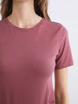 Bisiklet Yaka Kad?n Ti??rt