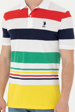 Мужская желтая футболка - U.s. polo assn фото 13