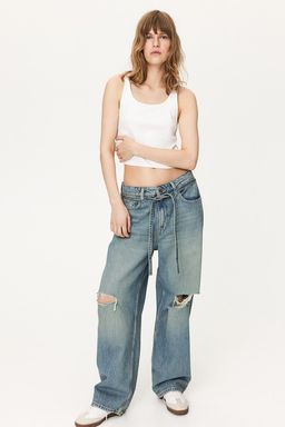 Super Baggy Low Jeans - H&m фото 3