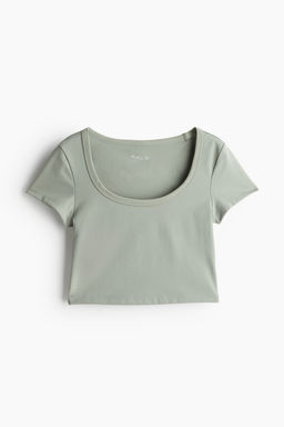 Top de deporte cropped en DryMove - H&m фото 7