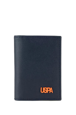 Мужской темно-синий кошелек