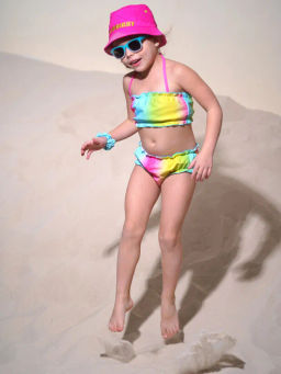 PlayToday / Купальный костюм трикотажный для девочек  фото 2