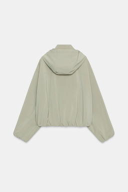 COATED HOODED JACKET - Zara фото 29