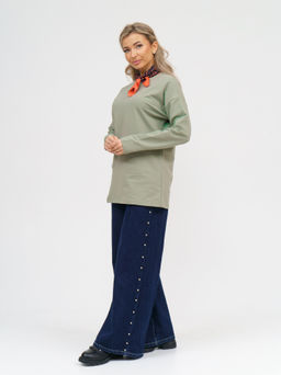 787 Туника "Св.олива"