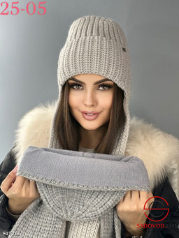 Шапка ушанка женская зимняя - Bruno фото 2