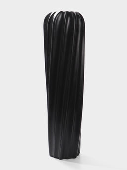 Ваза напольная керамика "Бласио" 58х14 см, чёрный