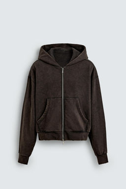 CROPPED FIT HOODIE