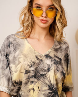 Футболка с вырезом мыс 17.3.4 - Sahar art lab фото 2