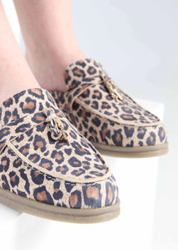 Мюли 1070.2614be. бежевый леопард