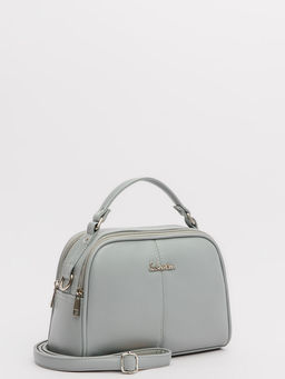 Серо-голубой саквояж S.Lavia
