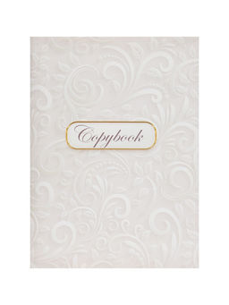 Цена за 5 шт. Тетрадь А4, 48 листов в клетку, Calligrata «Белые узоры»