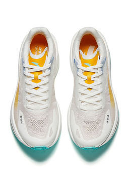 Кроссовки для бега Белый/Неоново-зеленый