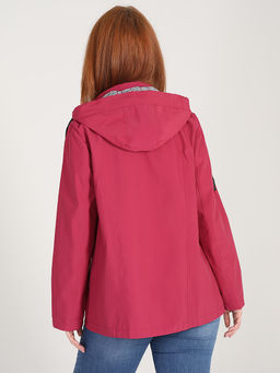 Весенняя ветровка женская с капюшоном - Almond фото 2