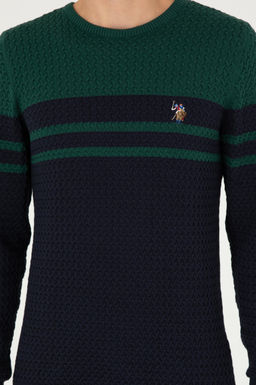 Мужской темно-синий свитер Неожиданная скидка в корзине - U.s. polo assn фото 11
