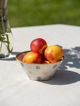 Салатник D15,7см; 610мл бежевый керамика