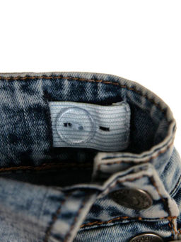 PlayToday / Полукомбинезон текстильный джинсовый для девочек  фото 7