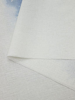 Рогожка Олени в зимнем лесу, ш.1.5м, хлопок-100%, 150гр/м.кв, раппорт 63см - Купава фото 5