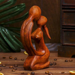 Сувенир «Поцелуй», 15×9×3.5 см, дерево