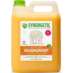 Кондиционер-ополаскиватель для белья SYNERGETIC Цитрусовая Фантазия, 5 л