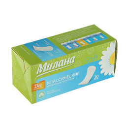 Прокладки ежедневные Милана Classic Deo Soft Травы, 20 шт/  фото 3