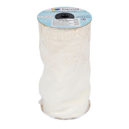 Кружево Gamma шифон 190 мм SHKM-19002 в рулоне 10 м 0.2 Турция