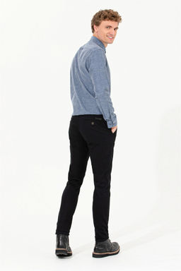 Мужские черные брюки из плотной ткани Неожиданная скидка в корзине - U.s. polo assn фото 4