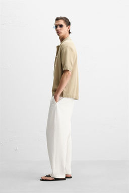 PLEATED TROUSERS WITH BELT - Zara фото 22