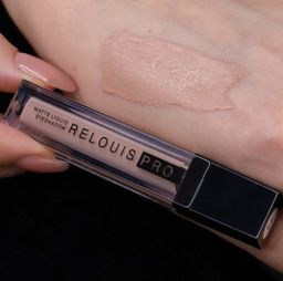 RELOUIS Тени жидкие матовые Matte Liquid Eyeshadow т.11 Powder Nude - Lilo фото 4