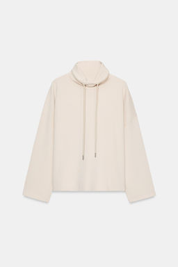 WASHED-EFFECT INTERLOCK SWEATSHIRT - Zara фото 8