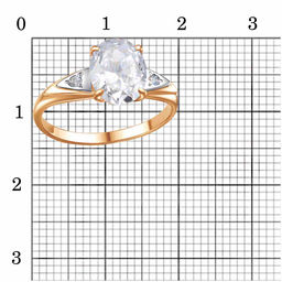 КОЛЬЦО 23815113Д - Красная пресня фото 2