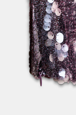 SEQUIN HALTER TOP - Zara фото 6