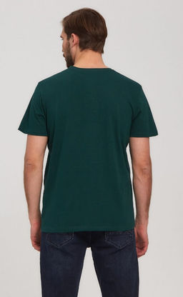 Футболка F911-6000bb d.green - Fine joyce фото 5