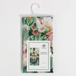 Полотенце Этель Улыбайся 40х73 см, 100% хл, саржа 190 гр/м2  фото 5