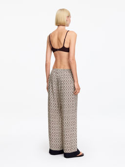 Pantalones con cord?n en mezcla de lyocell - H&m фото 5