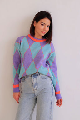 Martichelli Джемпер с ромбами  фото 11