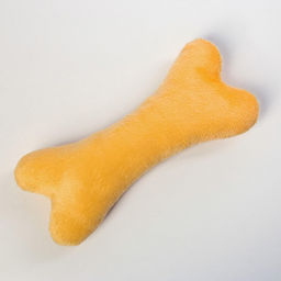 Лежанка с косточкой, 45х35х11 см, персиковая