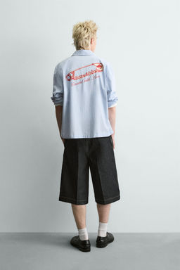 RELAXED FIT BERMUDA SHORTS - Zara фото 3