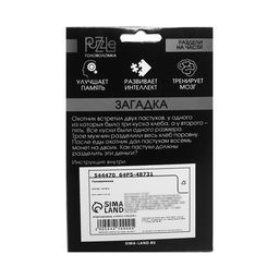 Головоломка металлическая «Игры разума. Раздели на части» №11