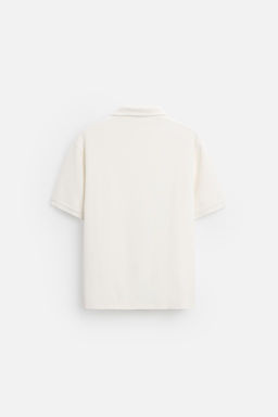 TEXTURED POLO SHIRT - Zara фото 15