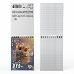 Цена за 4 шт. Блокнот на спирали ErichKrause Fluffy, А6, 60 листов, клетка_MIX-PACK фото 7